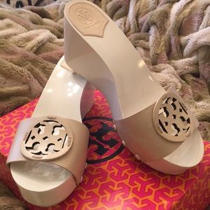 Tory Burch Platform Slide